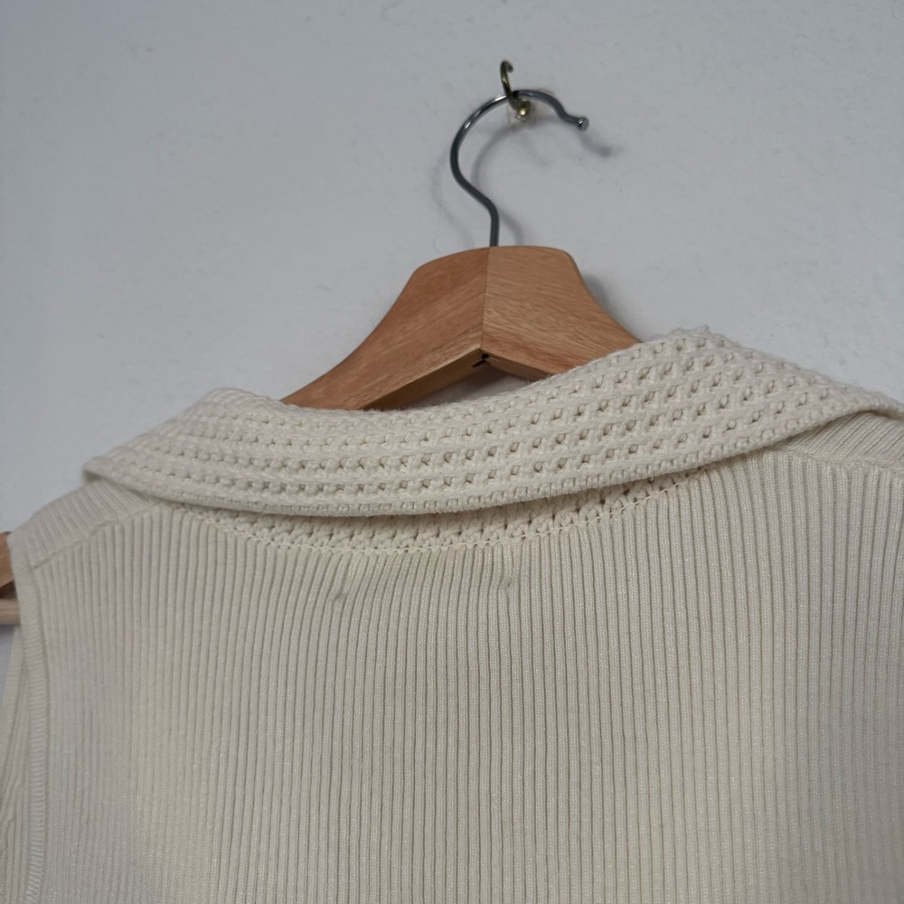 Caroline Constas New York white knit top size M - Picture 9 of 9